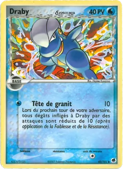 Carte Draby δ 43/101 – EX Île des Dragons