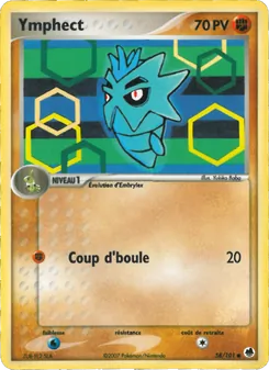 Carte Ymphect 58/101 – EX Île des Dragons