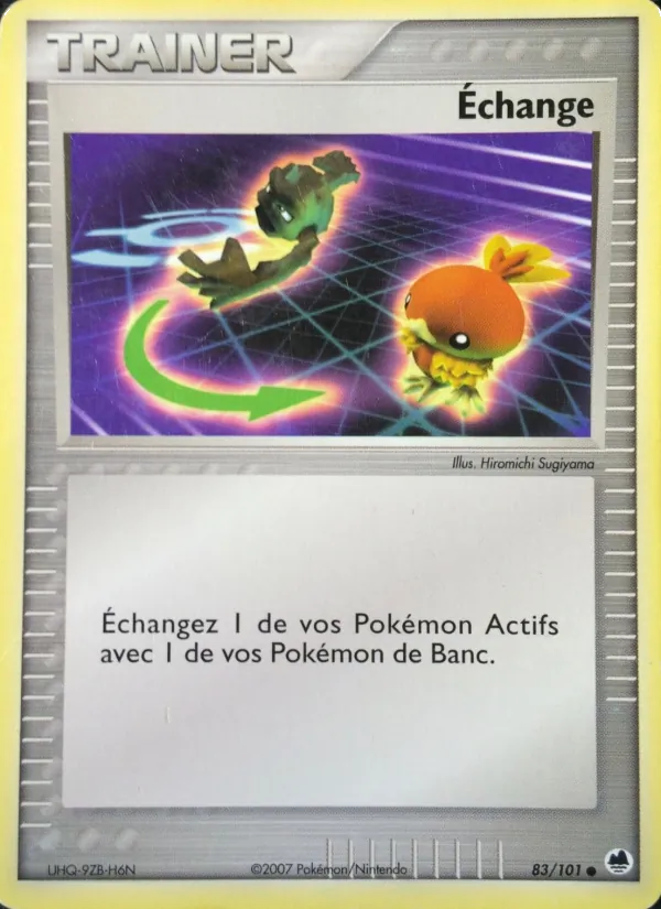 Carte Échange 83/101 – EX Île des Dragons