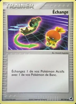 Carte Échange 83/101 – EX Île des Dragons