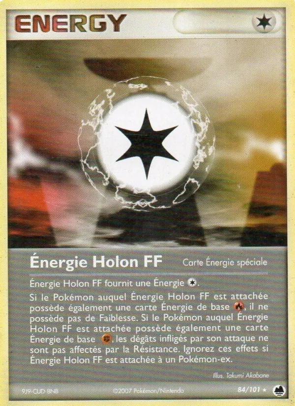 Carte Énergie Holon FF 84/101 – EX Île des Dragons