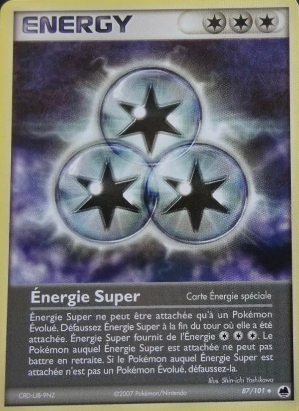 Carte Énergie Super 87/101 – EX Île des Dragons