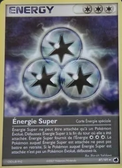 Carte Énergie Super 87/101 – EX Île des Dragons
