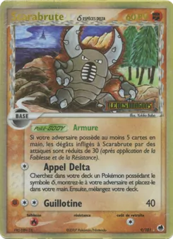 Carte Scarabrute δ 9/101 – EX Île des Dragons