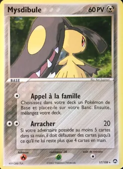 Carte Mysdibule 17/108 – EX Gardiens du Pouvoir