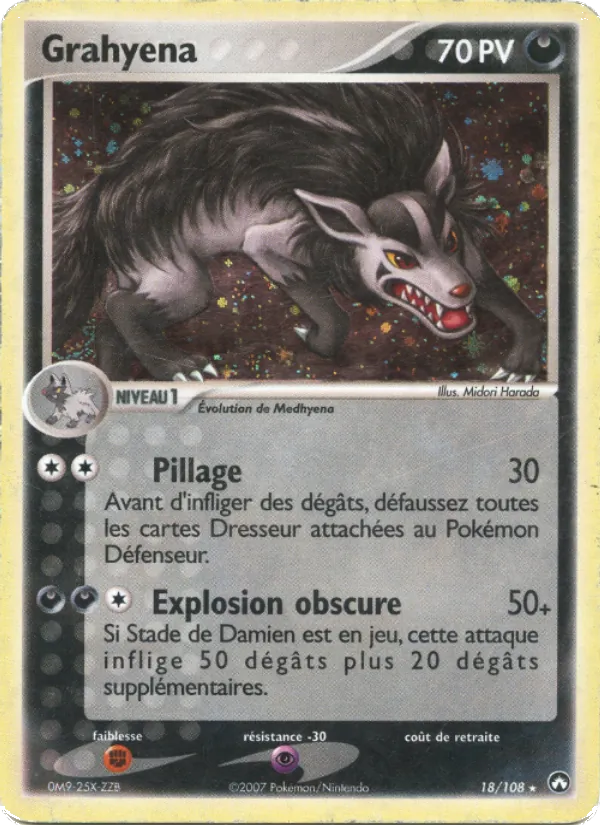 Carte Grahyèna 18/108 – EX Gardiens du Pouvoir