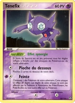 Carte Ténéfix 22/108 – EX Gardiens du Pouvoir