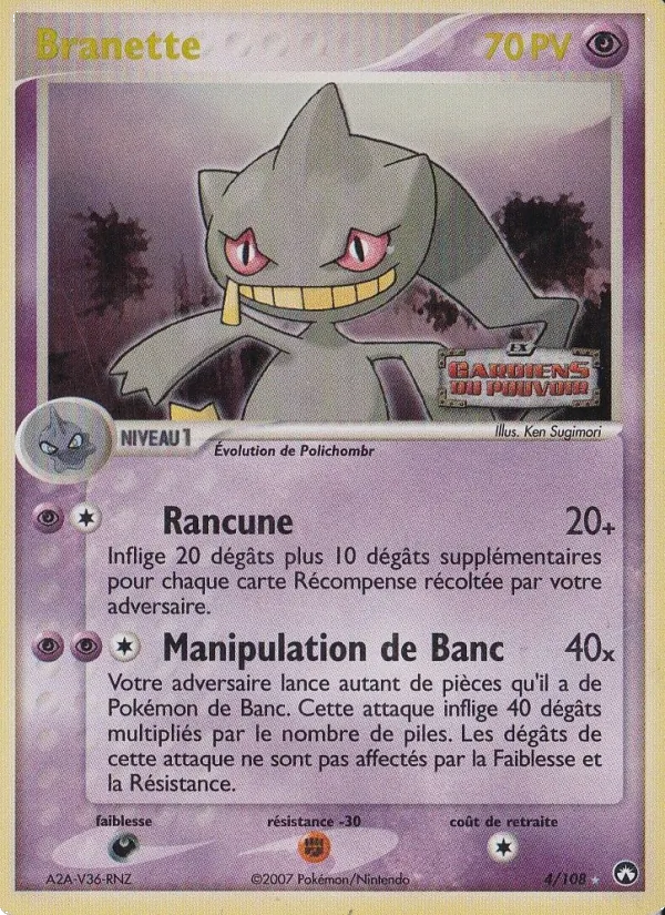 Carte Branette 4/108 – EX Gardiens du Pouvoir