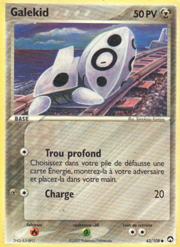 Carte Galekid 42/108 – EX Gardiens du Pouvoir