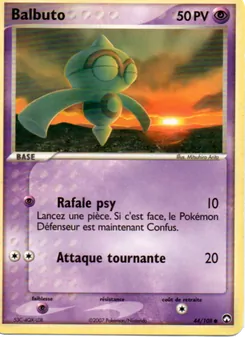 Carte Balbuto 44/108 – EX Gardiens du Pouvoir