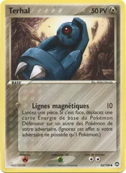 Carte Terhal 45/108 – EX Gardiens du Pouvoir