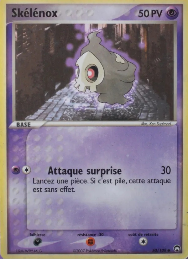 Carte Skelénox 50/108 – EX Gardiens du Pouvoir