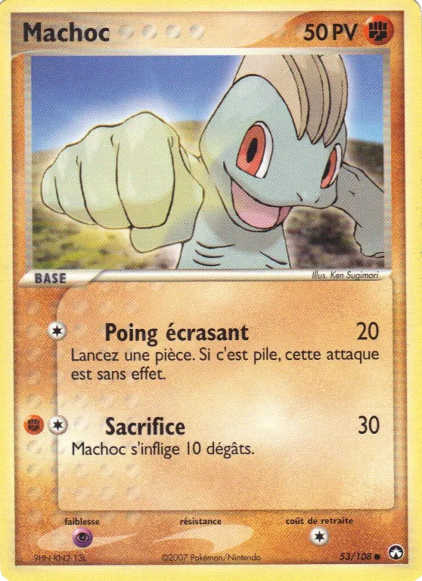Carte Machoc 53/108 – EX Gardiens du Pouvoir