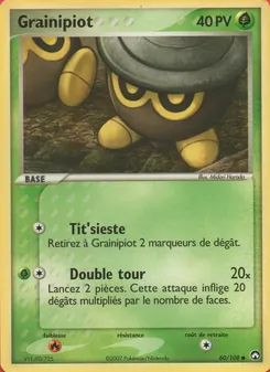 Carte Grainipiot 60/108 – EX Gardiens du Pouvoir
