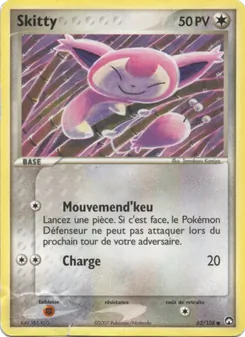 Carte Skitty 62/108 – EX Gardiens du Pouvoir