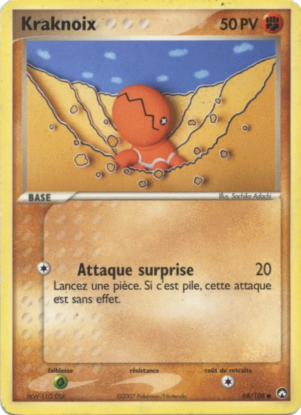 Carte Kraknoix 68/108 – EX Gardiens du Pouvoir