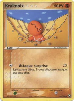 Carte Kraknoix 68/108 – EX Gardiens du Pouvoir