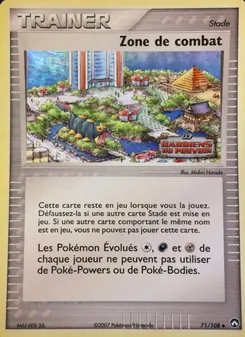 Carte Zone de combat 71/108 – EX Gardiens du Pouvoir