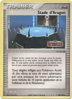 Carte Stade d'Aragon 72/108 – EX Gardiens du Pouvoir