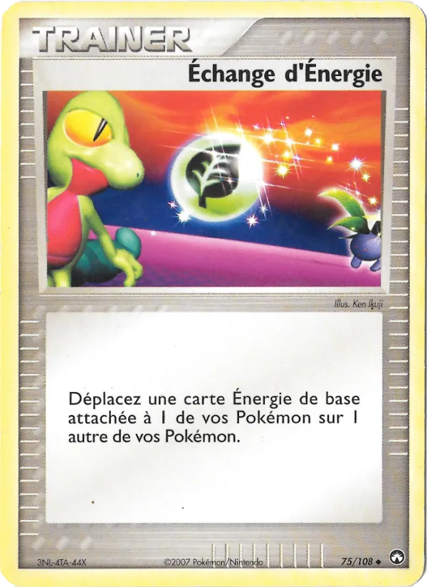 Carte Échange d'Énergie 75/108 – EX Gardiens du Pouvoir