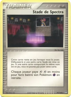 Carte Stade de Spectra 79/108 – EX Gardiens du Pouvoir
