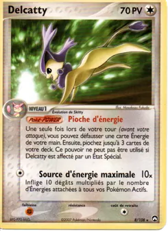 Carte Delcatty 8/108 – EX Gardiens du Pouvoir