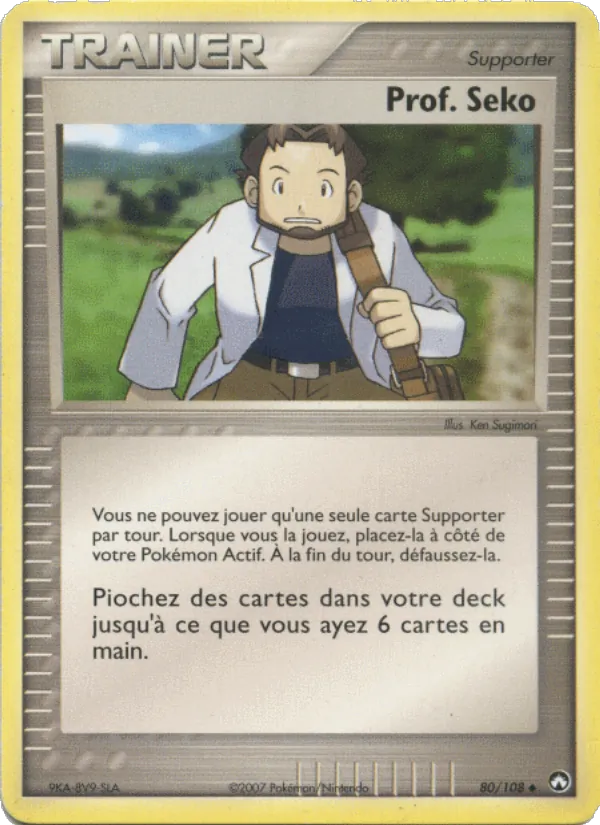 Carte Prof. Seko 80/108 – EX Gardiens du Pouvoir