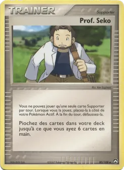 Carte Prof. Seko 80/108 – EX Gardiens du Pouvoir