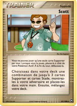 Carte Scott 81/108 – EX Gardiens du Pouvoir