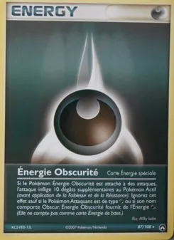 Carte Énergie Obscurité 87/108 – EX Gardiens du Pouvoir