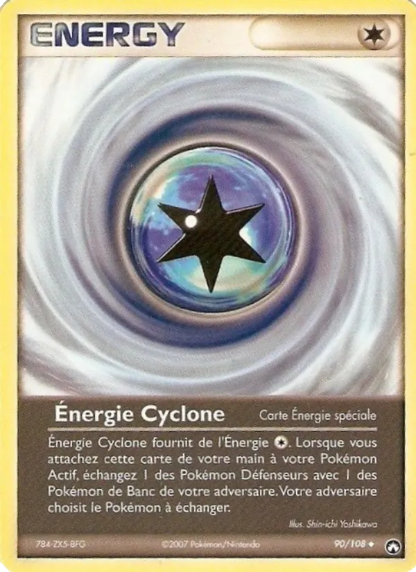 Carte Énergie Cyclone 90/108 – EX Gardiens du Pouvoir