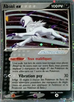 Carte Absol ex 92/108 – EX Gardiens du Pouvoir