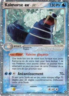Carte Kaimorse ex 99/108 – EX Gardiens du Pouvoir