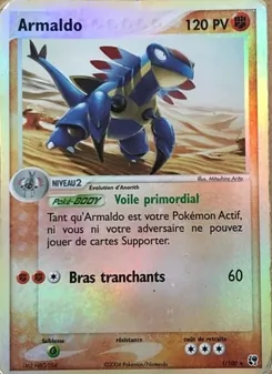 Carte Armaldo 1/100 – EX Tempête de sable