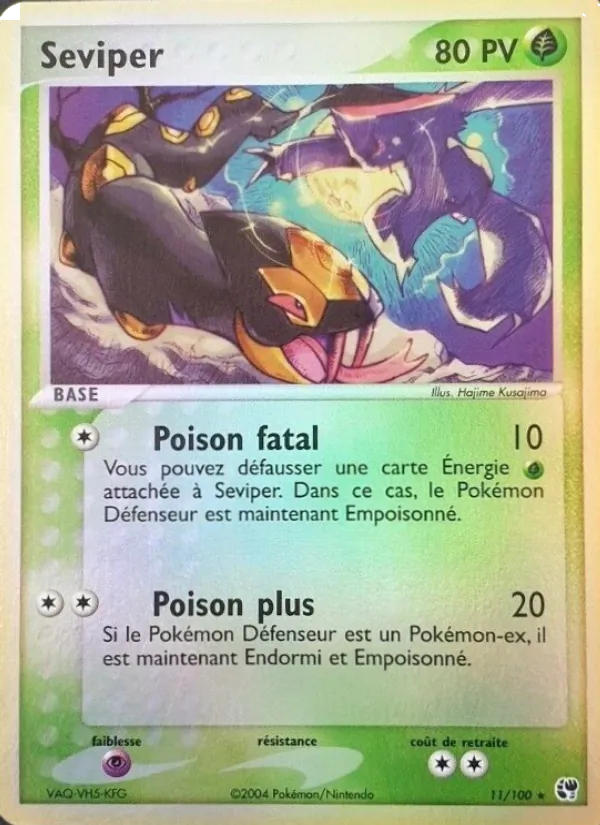 Carte Séviper 11/100 – EX Tempête de sable