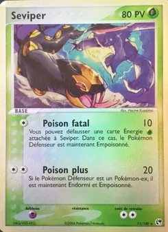 Carte Séviper 11/100 – EX Tempête de sable