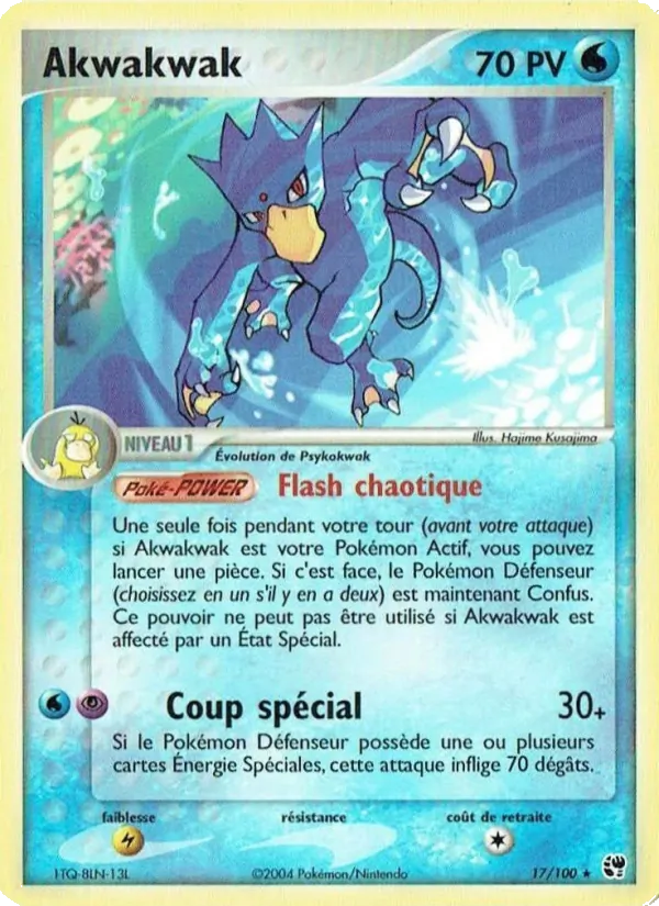 Carte Akwakwak 17/100 – EX Tempête de sable