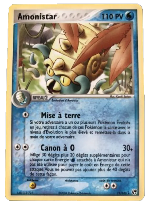 Carte Amonistar 19/100 – EX Tempête de sable