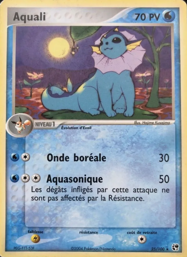 Carte Aquali 25/100 – EX Tempête de sable