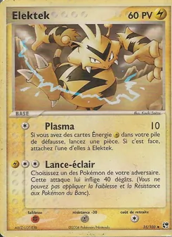 Carte Elektek 35/100 – EX Tempête de sable