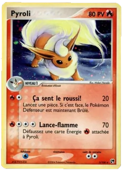 Carte Pyroli 5/100 – EX Tempête de sable