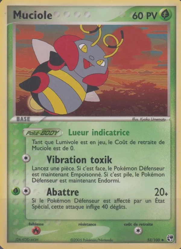 Carte Muciole 53/100 – EX Tempête de sable