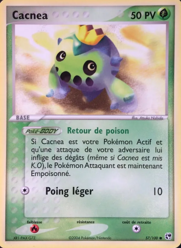 Carte Cacnea 57/100 – EX Tempête de sable