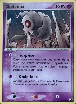 Carte Skelénox 61/100 – EX Tempête de sable