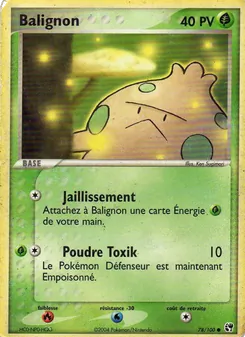 Carte Balignon 78/100 – EX Tempête de sable