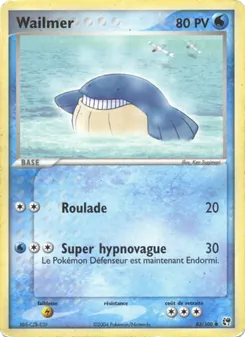 Carte Wailmer 83/100 – EX Tempête de sable