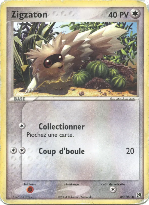 Carte Zigzaton 85/100 – EX Tempête de sable