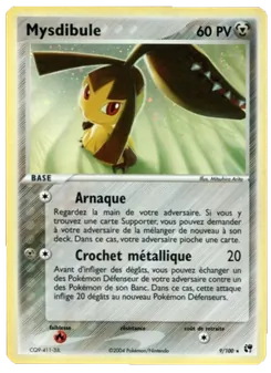 Carte Mysdibule 9/100 – EX Tempête de sable