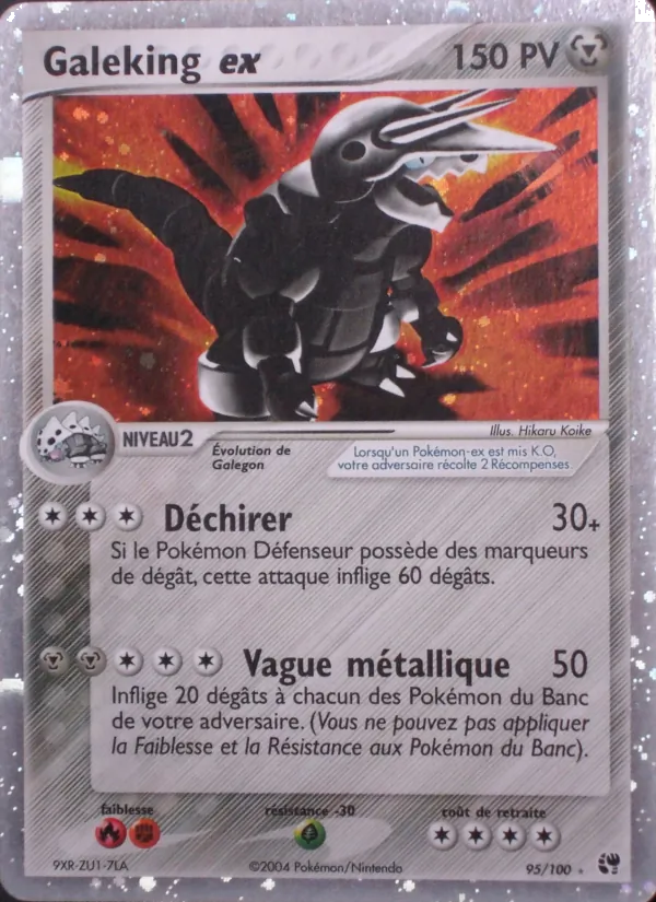 Carte Galeking ex 95/100 – EX Tempête de sable