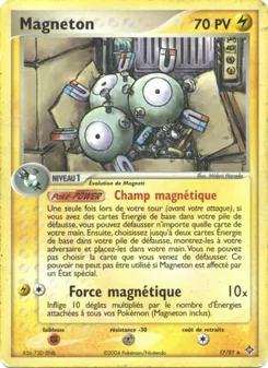 Carte Magnéton 17/97 – EX Dragon